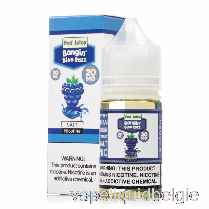 Vape Smaken Bangin Blue Razz - Peulensap - 30ml 20mg